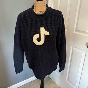 TikTok Logo LL Bean Sweater